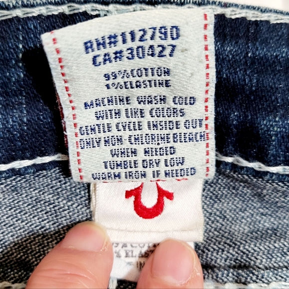 True Religion Jeans Women Flare & Wide Leg Jeans, Size 29 - Picture 6 of 16